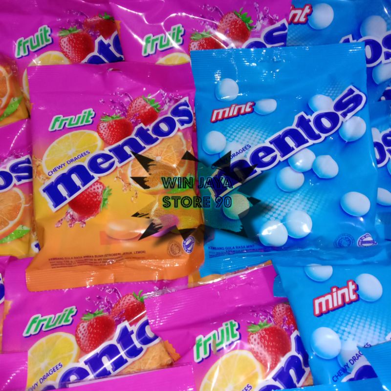 

Permen Mentos sachet bag