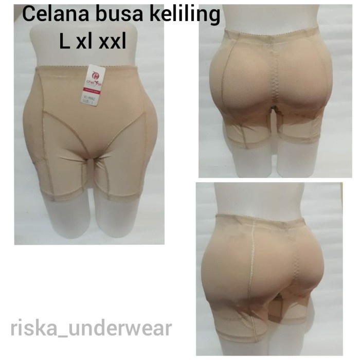 Cd Wanita Pantat Palsu Busa Keliling Segi 4/ Celana Busa Bokong Dan Busa Pinggul