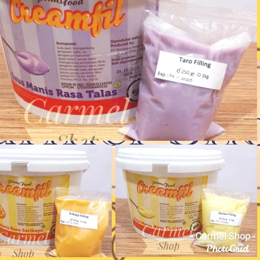 

Terbaik Selai Creamfil Filling Isian Roti Ekonomis 1kg - EXP DATE TERBARU 