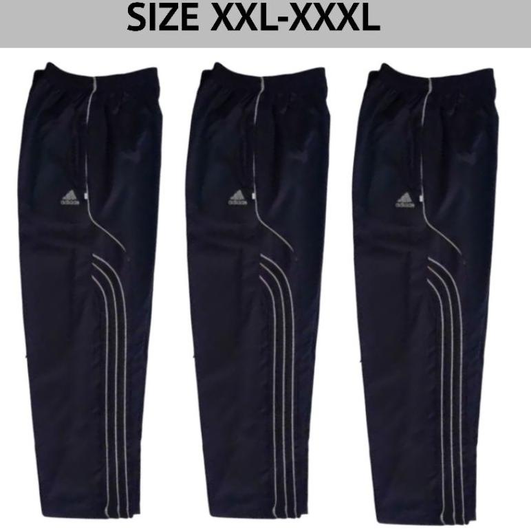 CELANA TRAINING JUMBO BIG SIZE SAKU SLETING BAHAN TEBAL | CELANA TRENING JUMBO BIG SIZE PRIA WANITA 