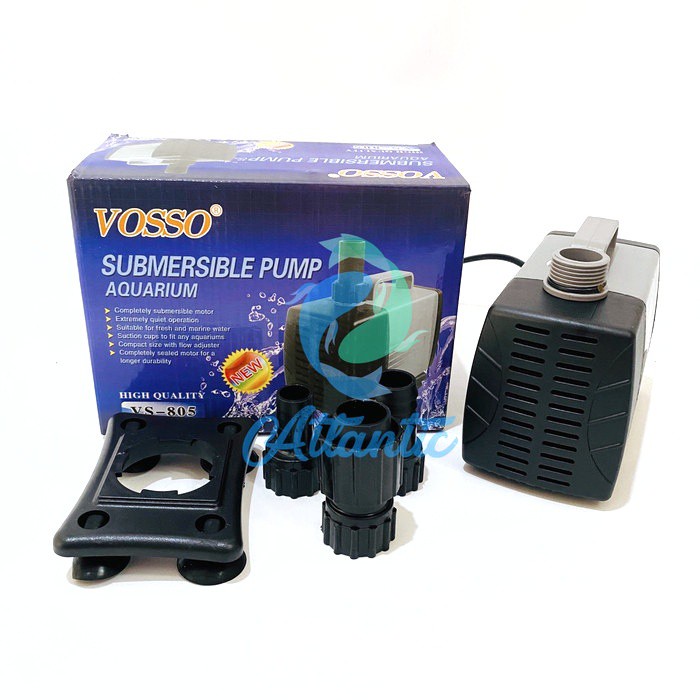 Vosso VS-805 Pompa Celup Aquarium Kolam Hidroponik Vosso 805