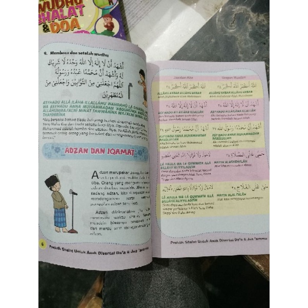 buku pertamaku wudhu shalat &amp; berdoa 128halaman 15x24cm