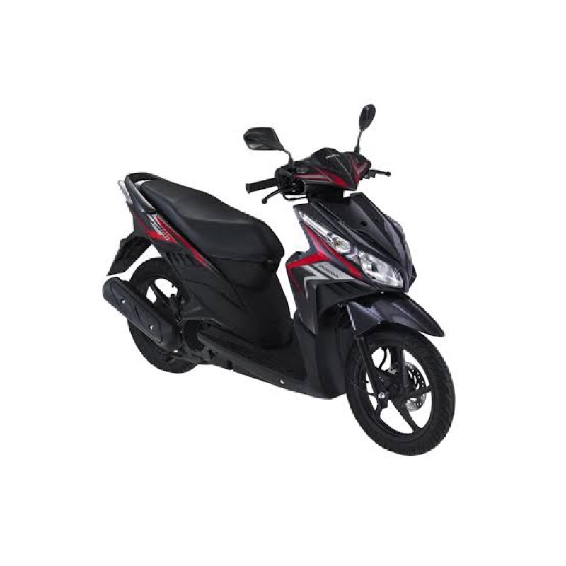 STIKER STRIPING MOTOR VARIO TECHNO 2011 HITAM ABU