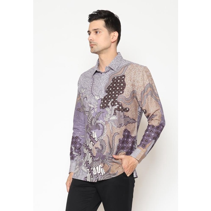 Maginot Kemeja Batik 3.0 Gistara-LS Lengan Panjang Pria