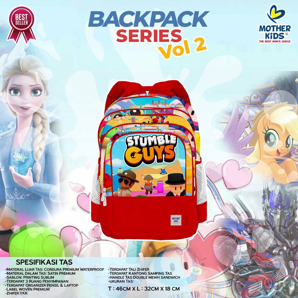 Karakter Bag School Mother Kids Volume 2