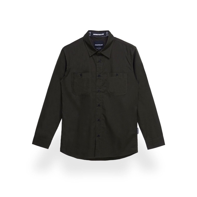 KEMEJA PANJANG FRIDAY KILLER OLIVE
