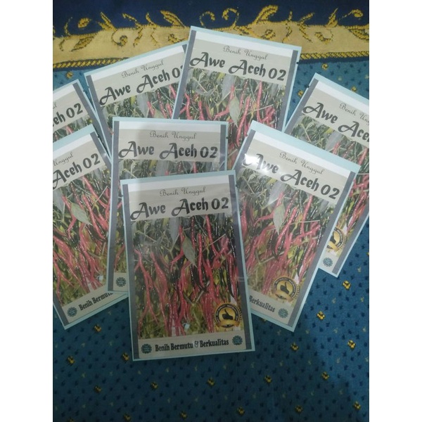 Benih dan bibit cabe Awe Aceh 02 10g