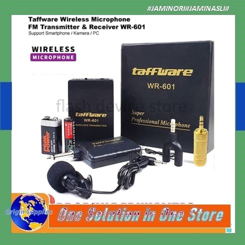 Mic Wireless Imam Jepit Clip On Di Baju / Mic Wireless Bando