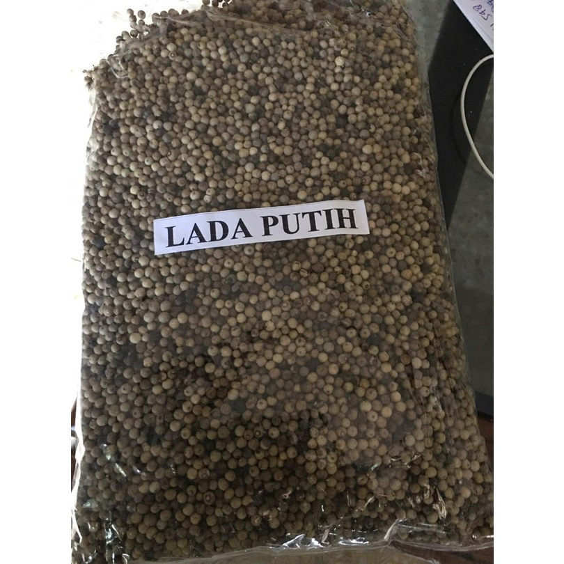 Lada Putih Butir 1 Kg / Merica Putih Super / Lada Putih Alami