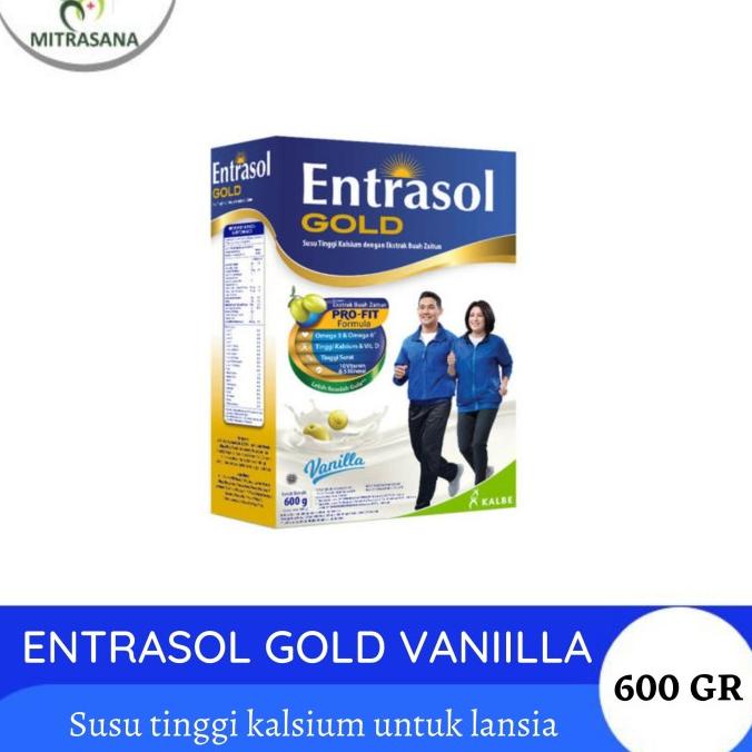 

[ COD ] Entrasol Gold Vanilla 600gr