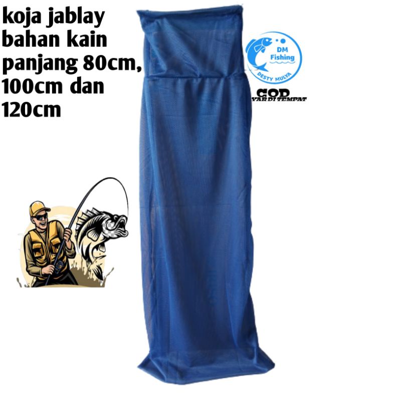 KOJA JABLAY TEMPAT IKAN BAHAN KAIN PANJANG 80, 100, DAN 120 CM