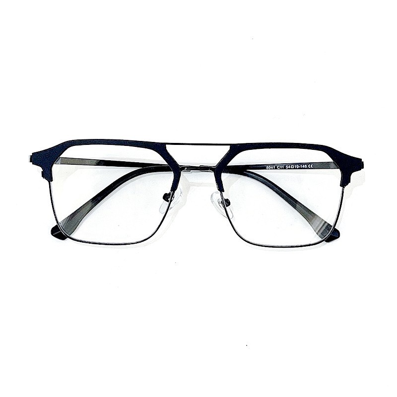 Kacamata Optik Anti Blue Light Bahan Metal Gaya Retro