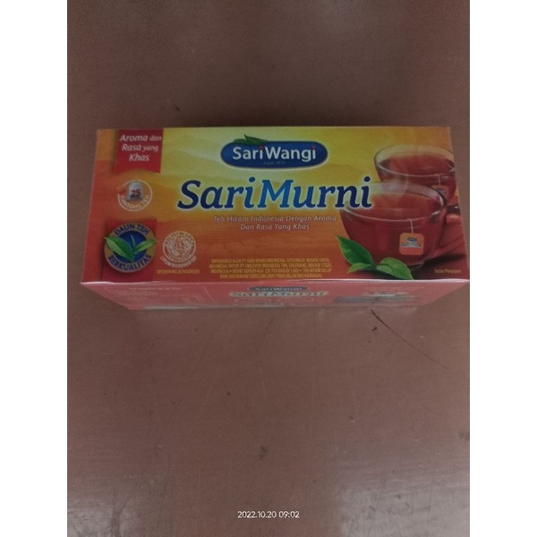 

Sari murni 25 kantong teh