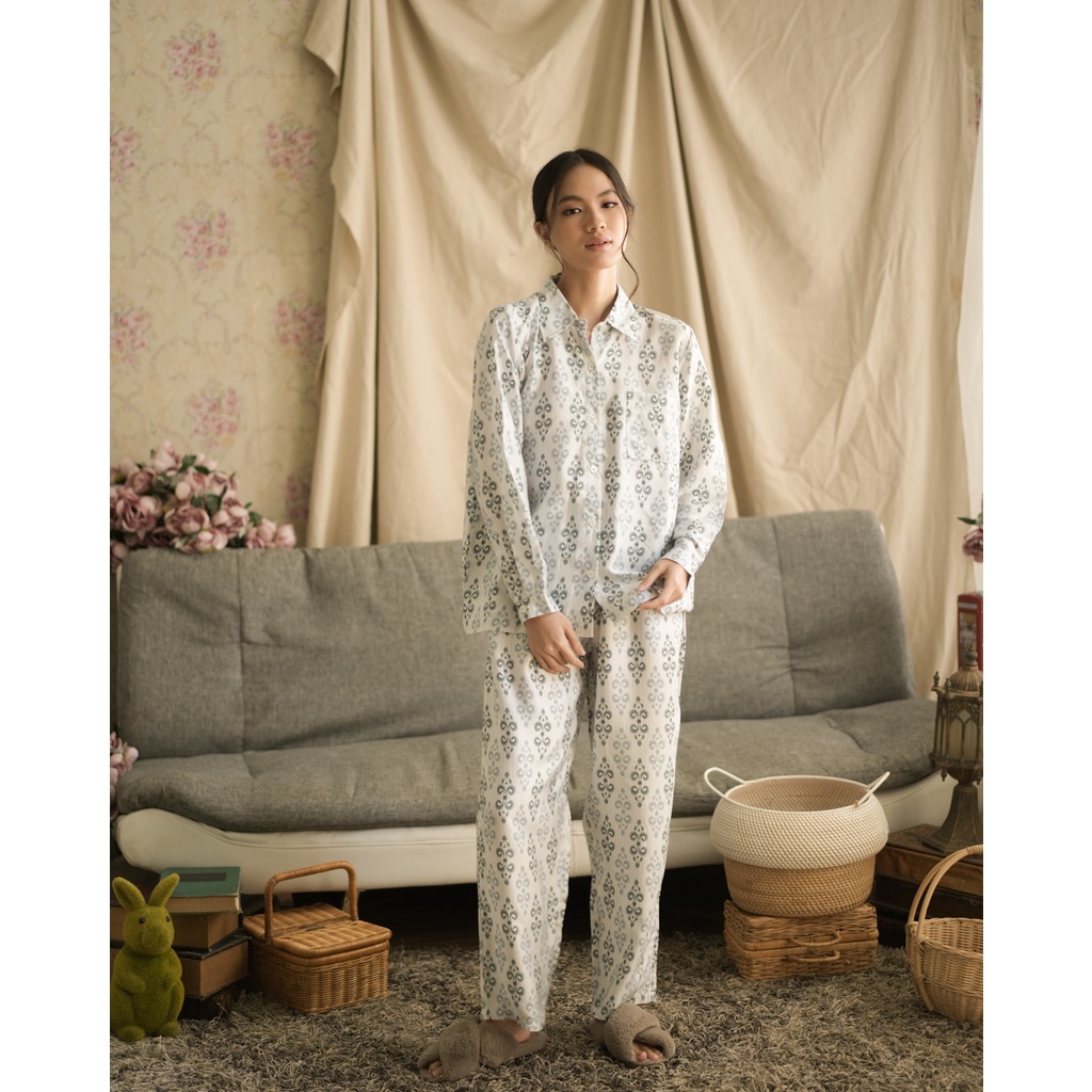 Cielyn - Marta - Vintage Series - Organic Silk - Piyama Wanita Set