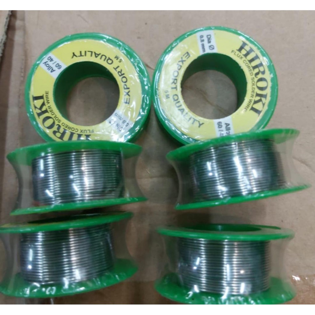 Timah Solder 1 roll kecil 5 meter / 2 meter full 2m 5m