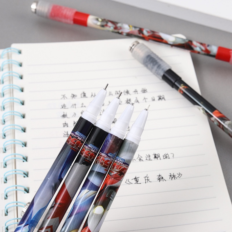 1 Pc Kartun Berputar Pena Kreatif Flash Berputar Gaming Gel Pulpen Mahasiswa Rilis Tekanan Hadiah Mainan Alat Tulis Sekolah Supply
