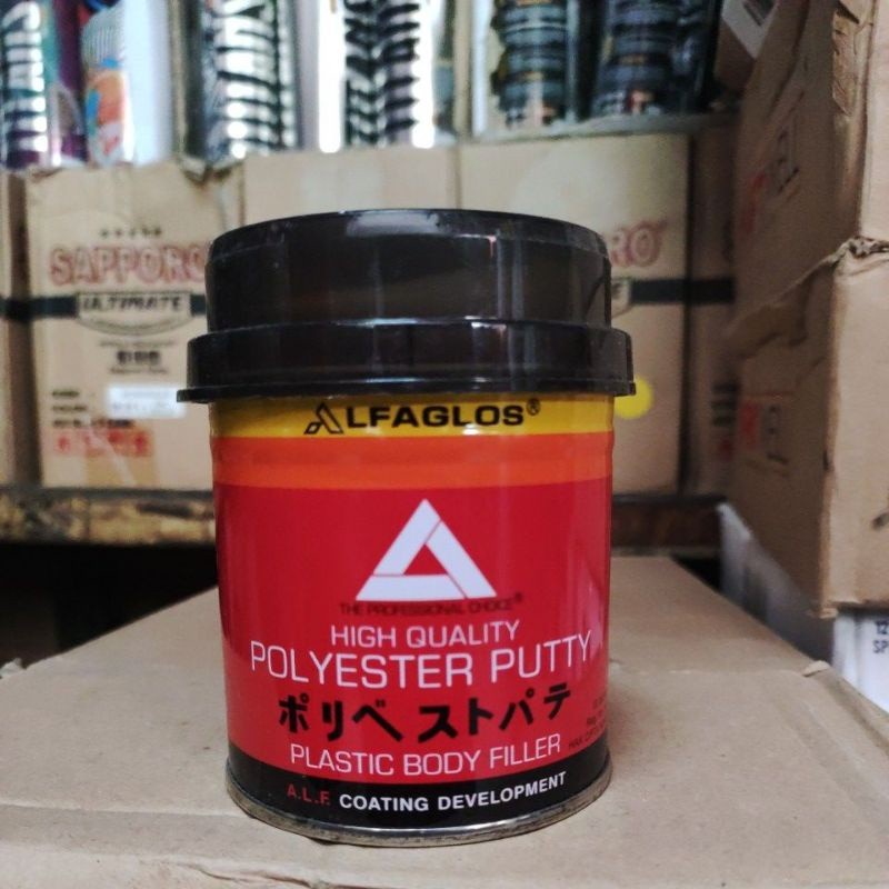 Dempul alfa 250 gram alf plastik pelastik dempul besi motor mobil dempul alfaglos dempul kayu dempul