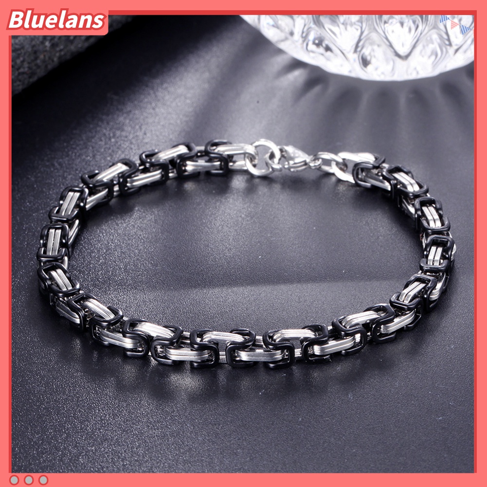 Gelang Rantai Bahan Stainless Steel Untuk Pria