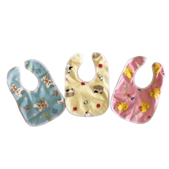 PS Celemek Bayi / Slaber Bayi / Celemek Makan Bayi / Slabber Bayi / Handuk Liur Bayi