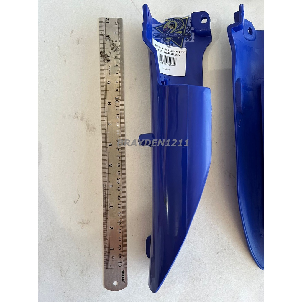 Cover shock klx bf / cover shock dtracker / tutup shock depan trail / tutup shok depan klx 150 / cover usd klx