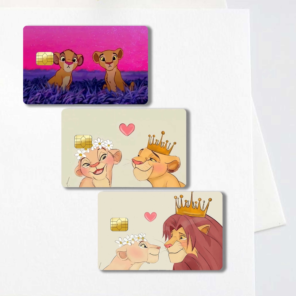 

Sticker Skin Card ATM Hologram LION KING - Hologram