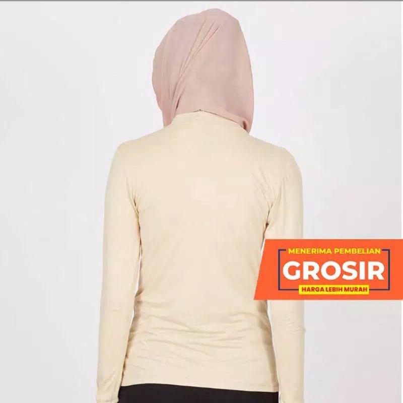 TERMURAH..Manset ILLORI M L XL | Baju Dalaman Polos Spandex | Inner Wanita Muslim | Manset Pria Size M-XL