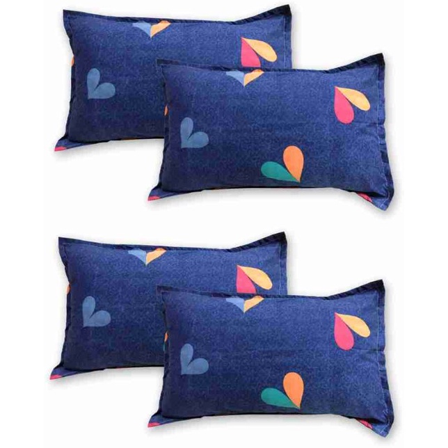 Sarung Bantal Dan Guling Polos Embos Transparan Warna Senada Transparant asem nyaman Motif bunga karakter Pillow cover sheet