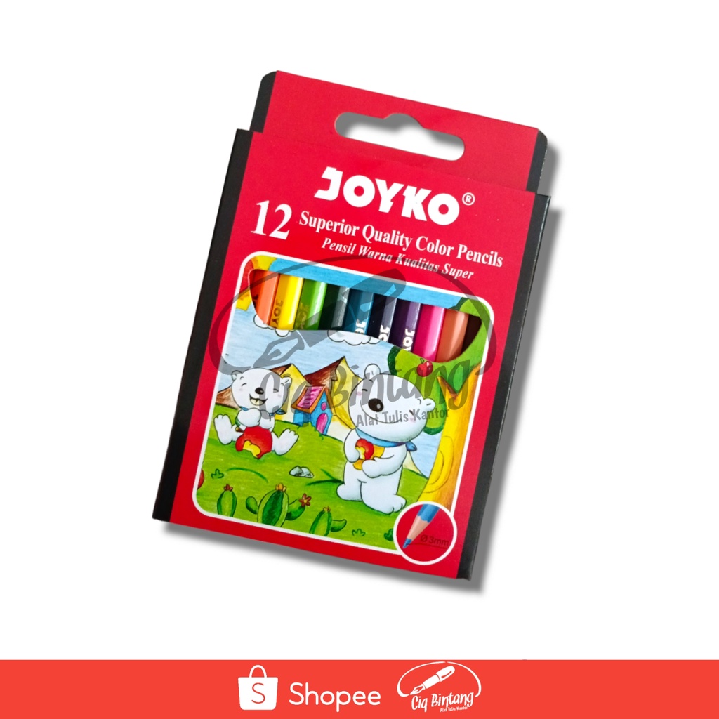 

Pensil Warna Joyko 24