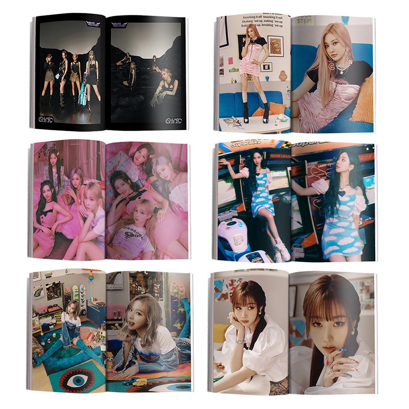 Album Foto Mini Desain Kpop aespa Girls