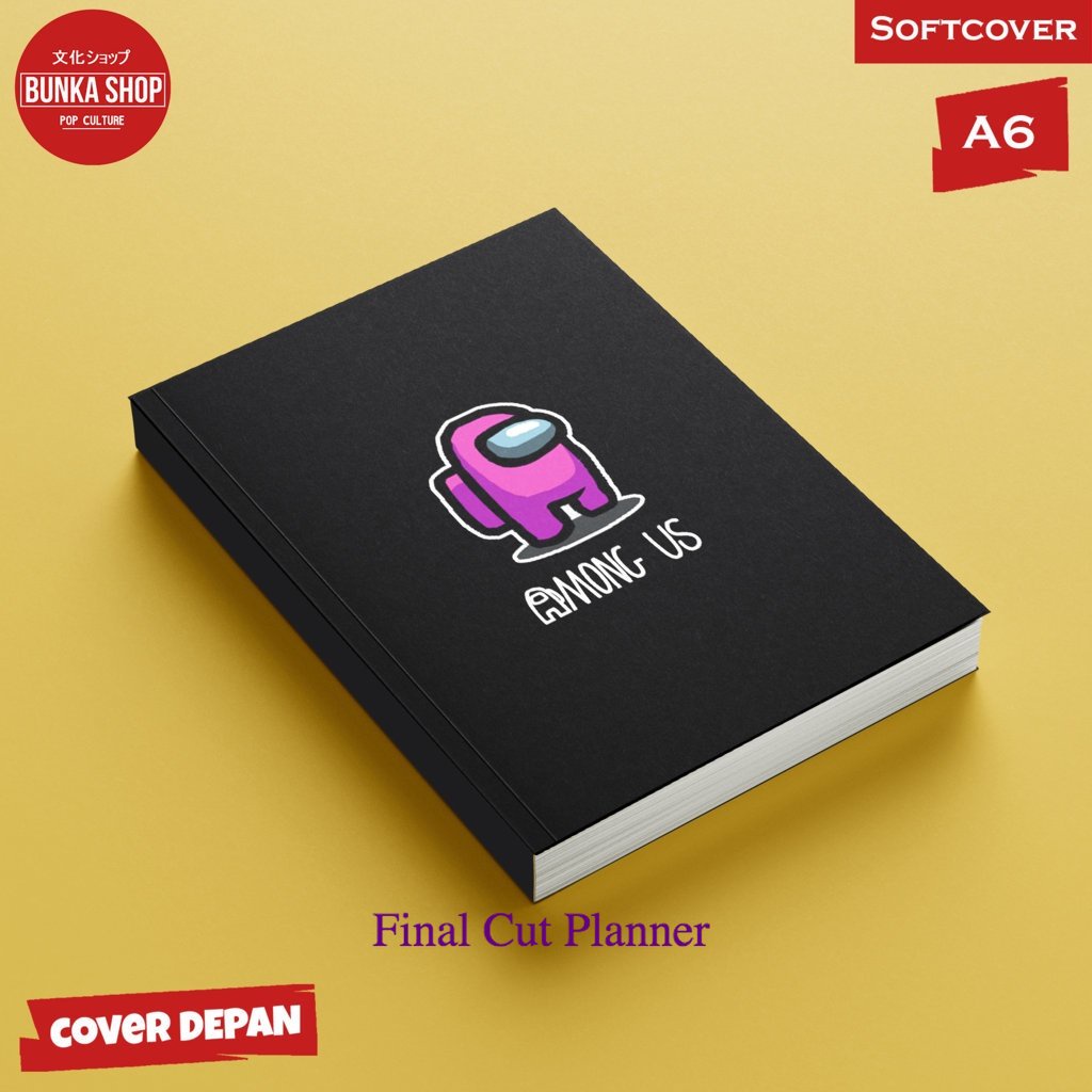 

Pocket Note Among Us Pink Softcpver A6 Buku Tulis Catatan Notes Agenda Planner Jurnal planner