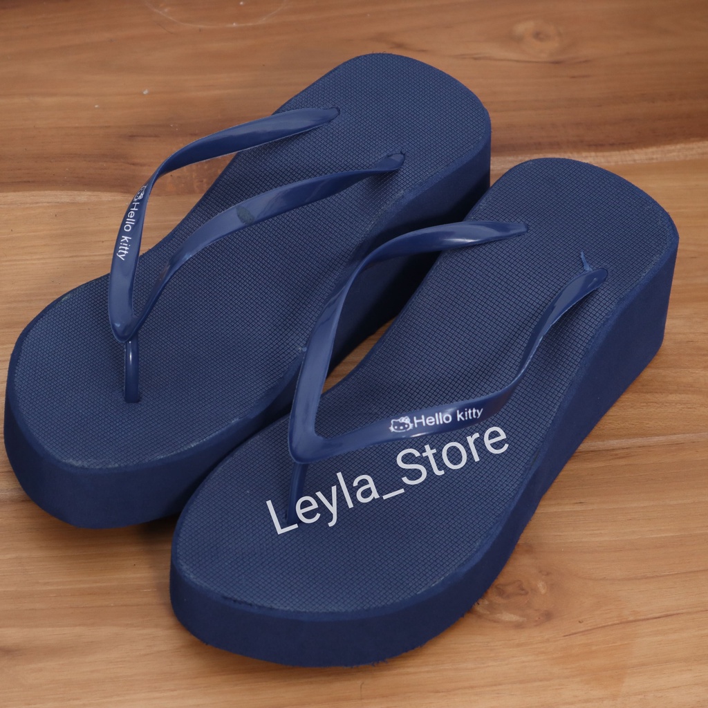 andal Wanita Sendal Wedges Jepit Hak Terbaru Kekinian Murah Premium Cantika Sandal wedges jepit sand