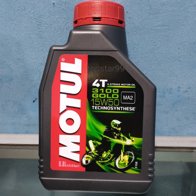 MOTUL GOLD 3100 15W-50 0.8Liter 800ml Oli Motul Oli Mesin Motor Sport ORIGINAL