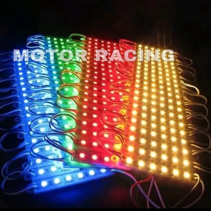 LAMPU LED MODUL 6MATA 24VOLT SMD 13620 6WATT WATERPROFF VARIASI KOLONG MOBIL MOTOR 24 V 6 WATT 24V