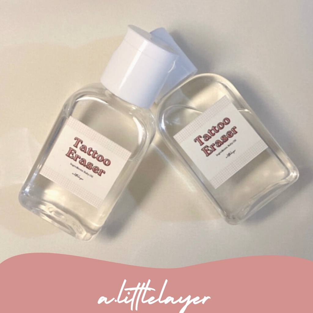 TATTOO ERASER cairan penghapus tattoo temporer temporary sticker tattoo removal liquid 30 ml