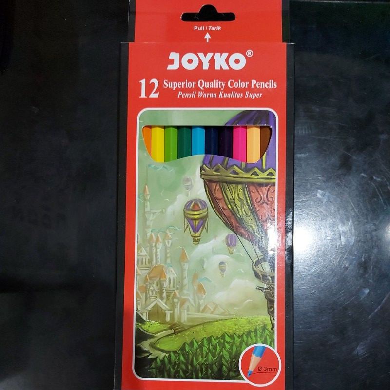 

Pencil 12 colours CP - 100 Joyko
