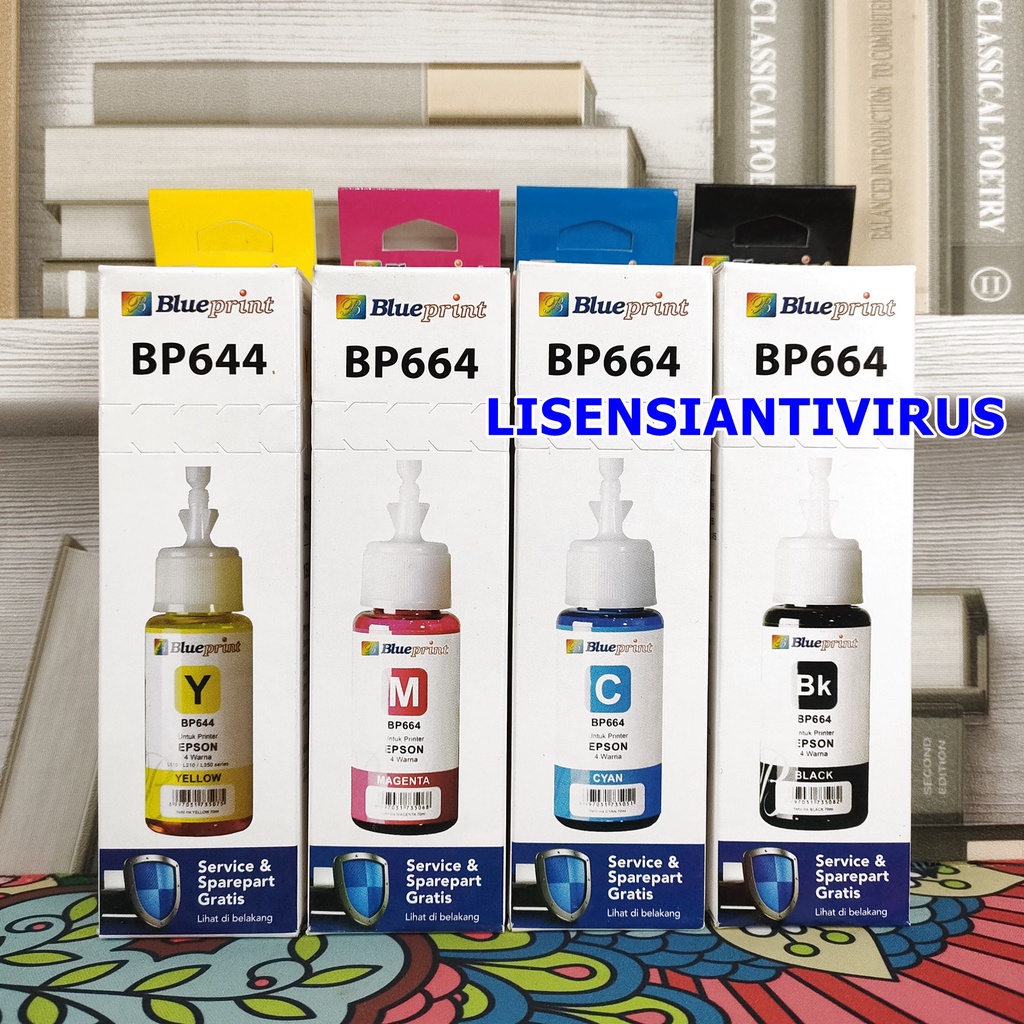 Tinta 664 Epson Ink Tinta Epson 664 Refill Epson 664 BLUEPRINT 70ml