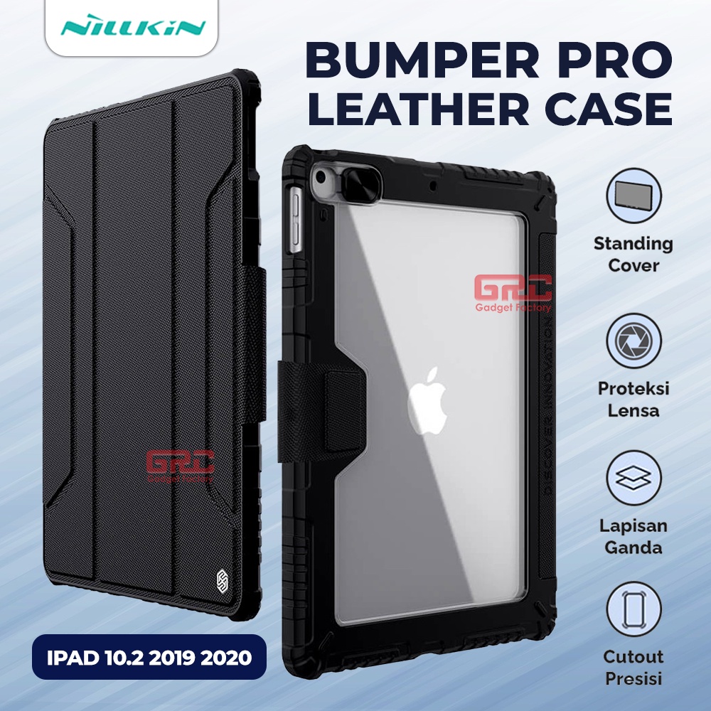 Apple iPad 10.2 2019 / 2020 NILLKIN Bumper Case Pro Leather Hard Case