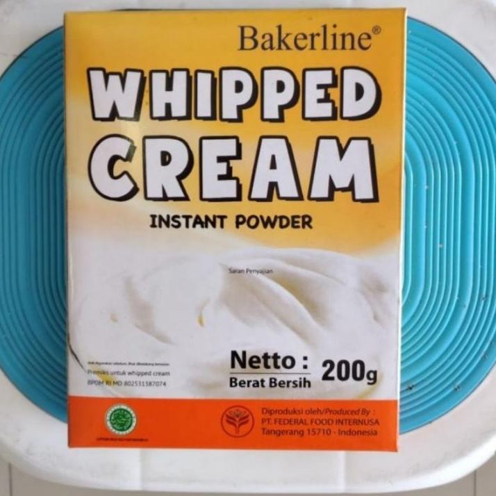 

Harga Bagus--bakerline whipped cream 200gr