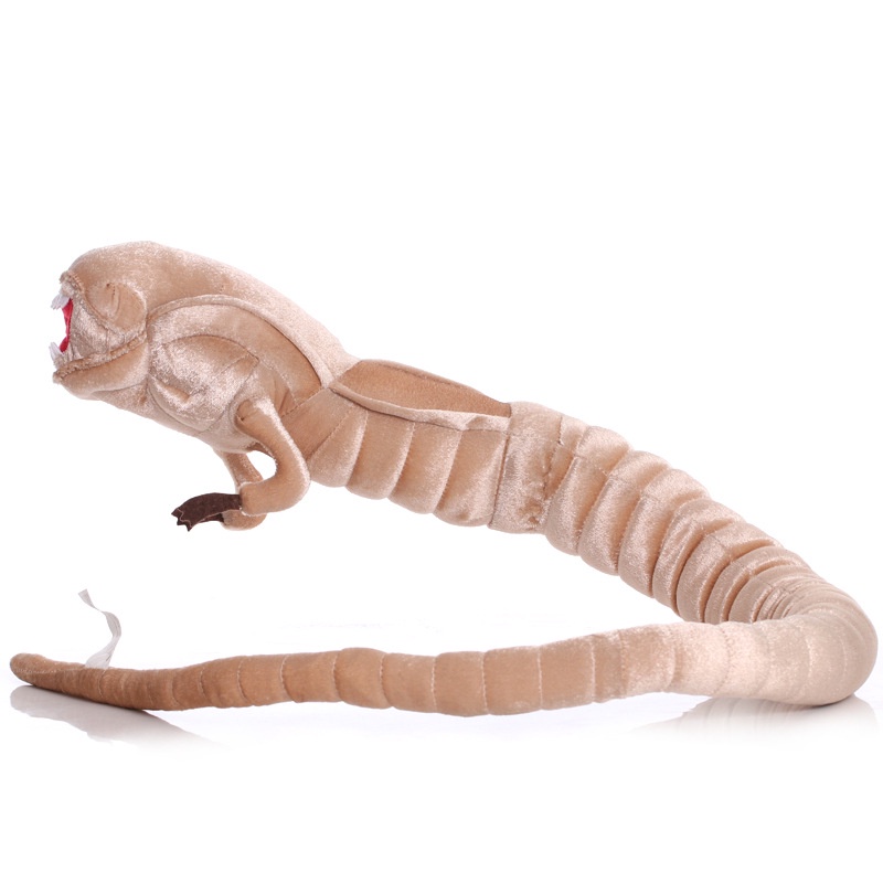 Action Figure Alien Ukuran Besar Mainan Boneka Predator Facehugger 50CM 115CM Bahan Plush Untuk Anak / Dewasa