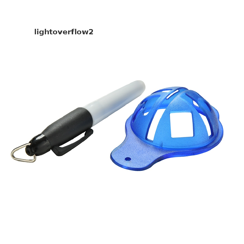 (lightoverflow2) Set Stensil + Spidol + Penanda Bola Golf Anti Air