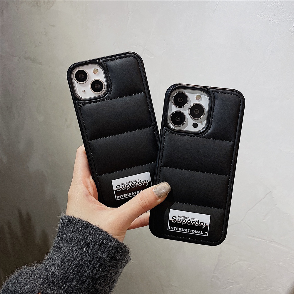 SUPERDRY Soft Case Bahan TPU Untuk IPhone 14 13 12 11 Pro Max