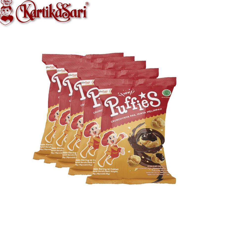

✨ Puffies Soes Snack Chocolate Isi 5 murah