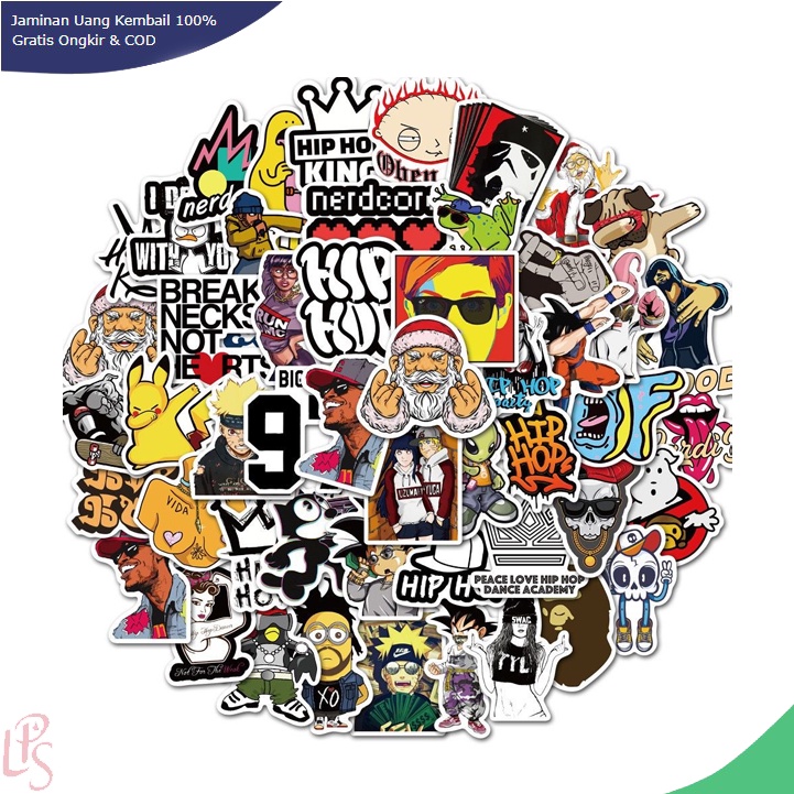 

LPS STIKER LOGO HYPEBEAST GRAFFITI STICKER VINYL LAPTOP WATERPROOF DIY HP MOTOR GITAL HELM ST032