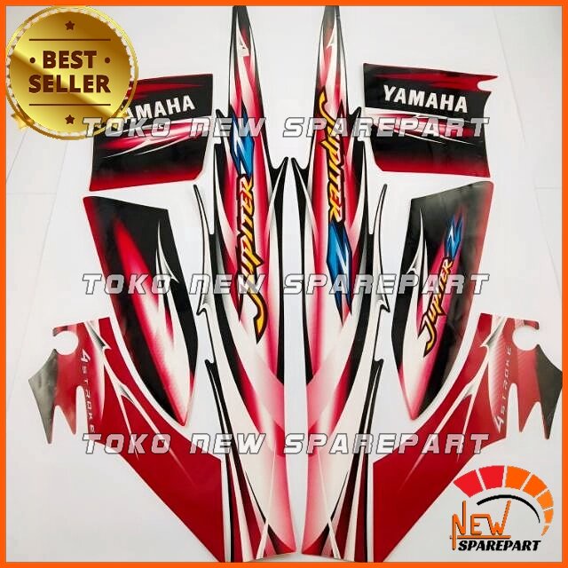STIKER STRIPING ORIGINAL YAMAHA JUPITER Z NEW BURHAN 2007