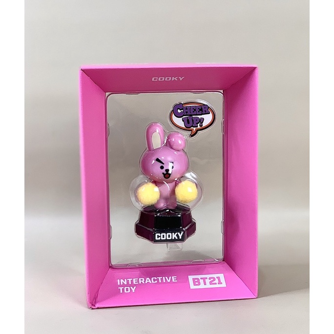 BT21 Cooky Interactive Toy Mainan Figure Cooky Cheer Up Original