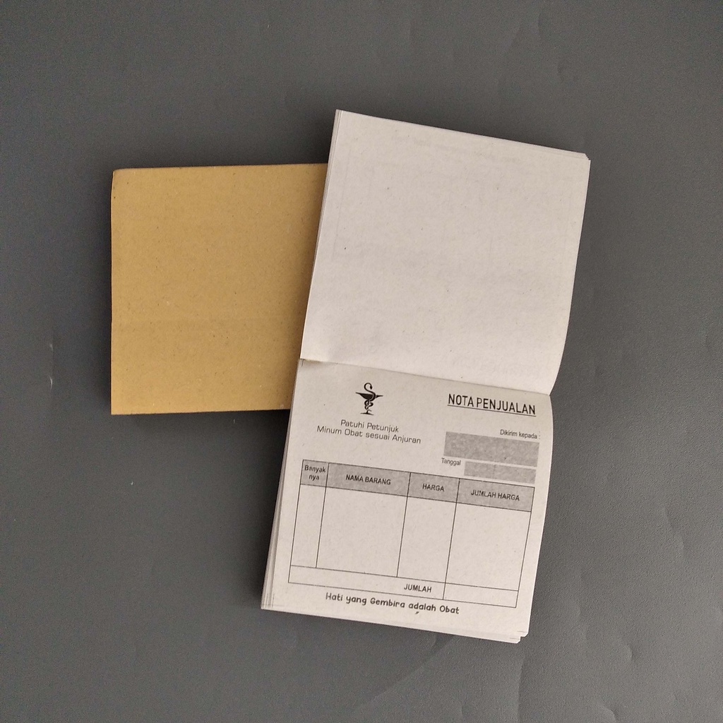 

Nota Apotek Polosan - Buku Nota Apotek - Nota Instan Apotek - Blangko Nota