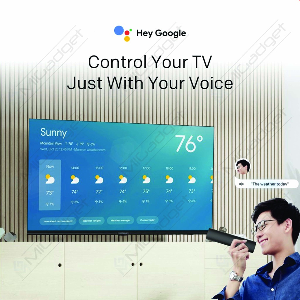 LED TV Coocaa 43Z72 - 43 Inch 1080p FHD Smart Android LED Google TV