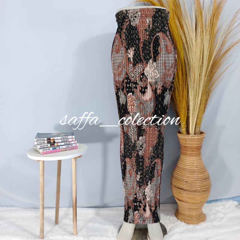 rok plisket batik/rok prisket batik/rok