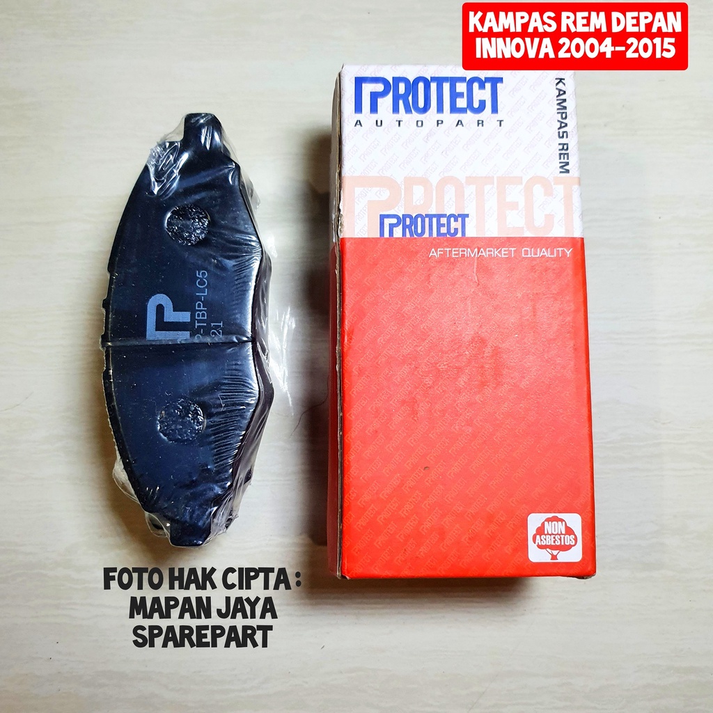 BRAKE PAD - KAMPAS REM DEPAN INNOVA (2004-2015) PROTECT