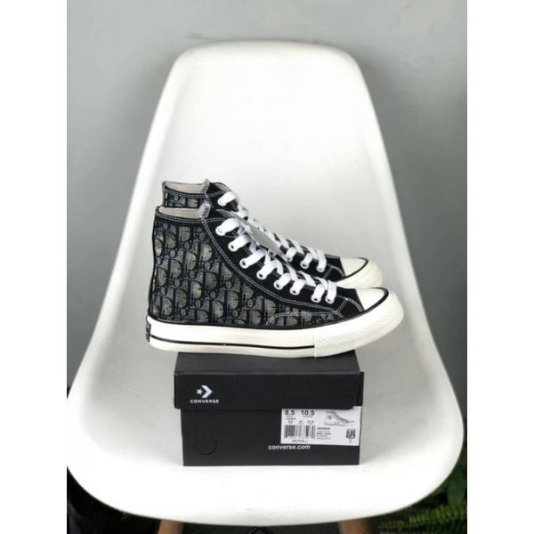 SepatuConverse 70SHighxDiorTrueBlackPremiumBNiBGradeOriginal